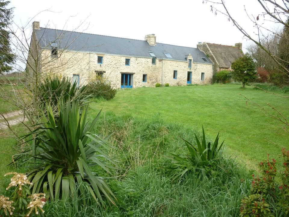 Restored stone longère